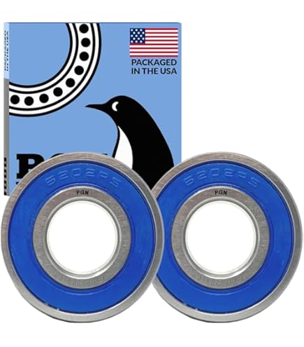 TIMKEN 6202-ZZ, 2pack,Double Metal Seal Bearings 15x35x11mm, Pre