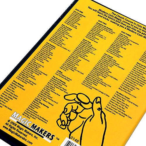 Modern Coin Magic By Magic Makers 170 Coin Tricks & Moves