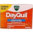 Vicks Dayquil Multisymptom Cold & Flu Relief Liquicaps, Non-Drowsy, 16 ct