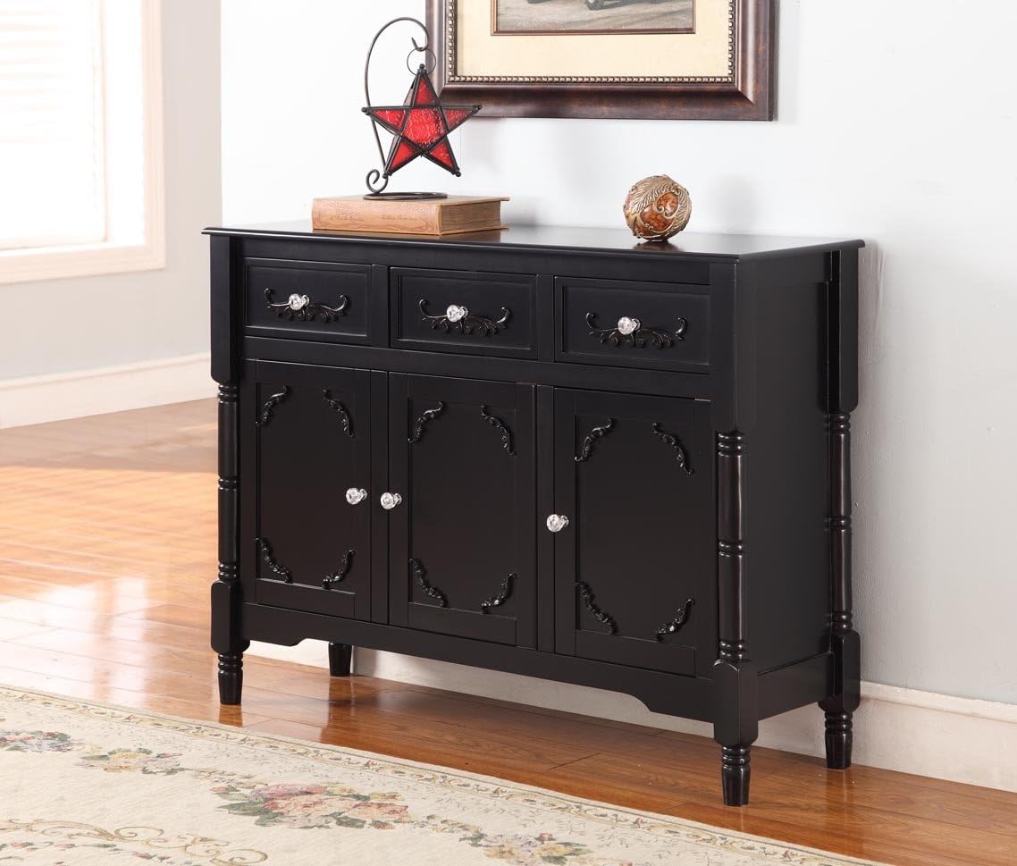 Best Black Console Table With Doors