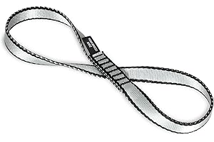 KLYTORX 18MM Nylon Climbing Sling Runner - 23KN CE2008/EN566 Certified Outdoor Climbing Webbing for Rock Climbing, Rappelling, Mountaineering, Swing Gear, Outdoor Adventures & Emergency Anchoring