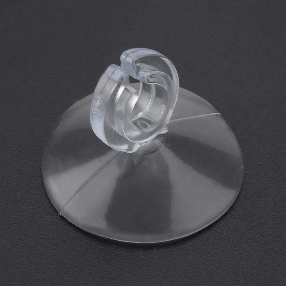 Pssopp 50pcs Aquarium Airline Suction Cups and Tube Holders for Fish Tank Air Pump Hose Clamps Accessories