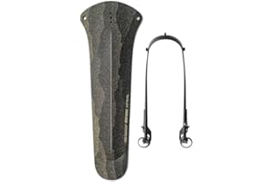 Ass Savers – Win Wing 2 Gravel - Detour, Rear Mudguard for Gravel Bikes with Black Wishbone, Tire Widths up to 60mm, Ultralig