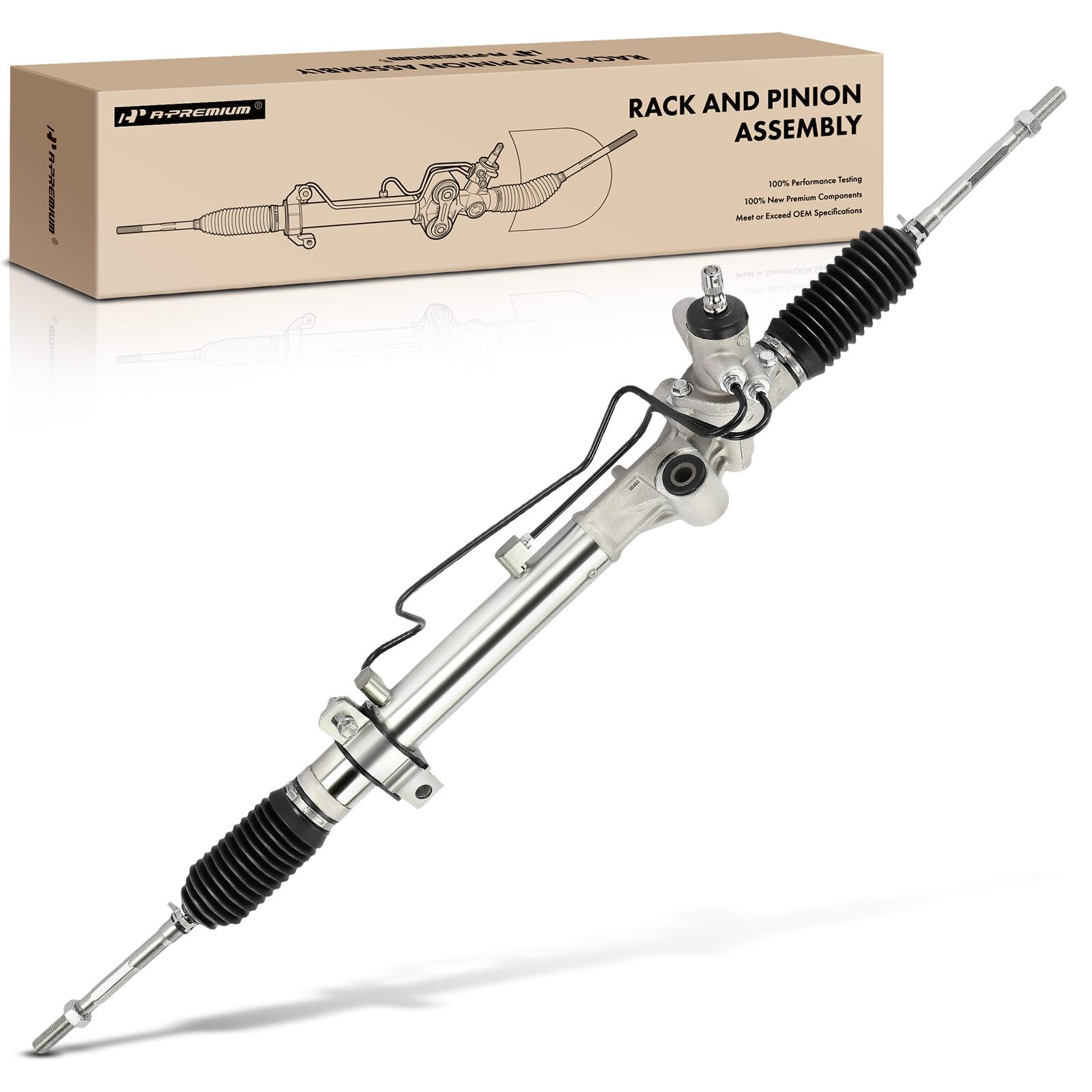 Rack And Pinion A-Premium Power Steering Rack Compatible With