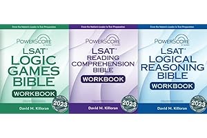 PowerScore LSAT Workbook Trilogy 2023