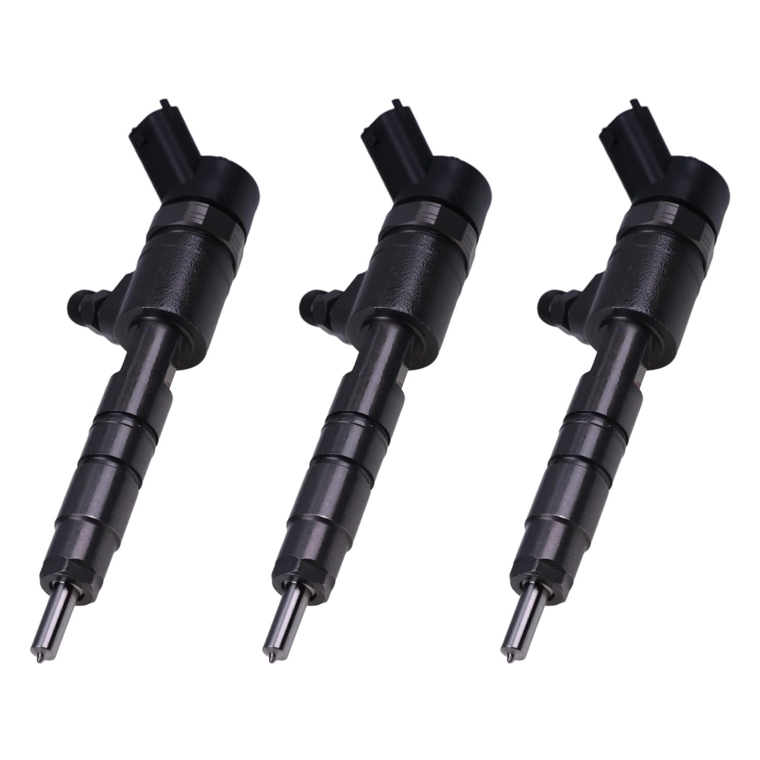 Photo 1 of Lesurey 3PCS Fuel Injector 129A00-53100 0445110463 Compatible with Yanmar 3TNV88C 4TNV88C Engine 129A0053100