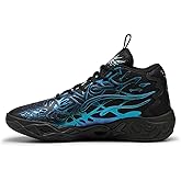 Puma Mens LaMelo Ball MB.04 Reflections Black Athletic Basketball Shoes 10