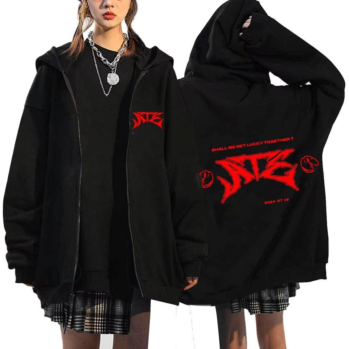 Outofgas SKZ New Album ATE Hoodie Jacket Felix