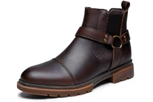 Arkbird Chelsea Ankle Boots for Men Genuine Leather Oxford Casual and Formal Dress Boot