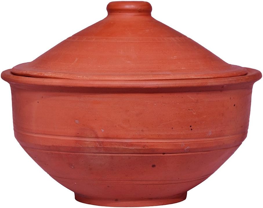 The Himalaya Craft Mitti Cool Terracotta Clay Curd Pots, 250 Ml