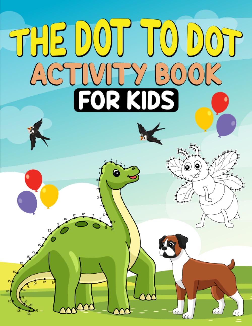 Mua The Dot to Dot Activity Book for Kids: The 5 different activities ...