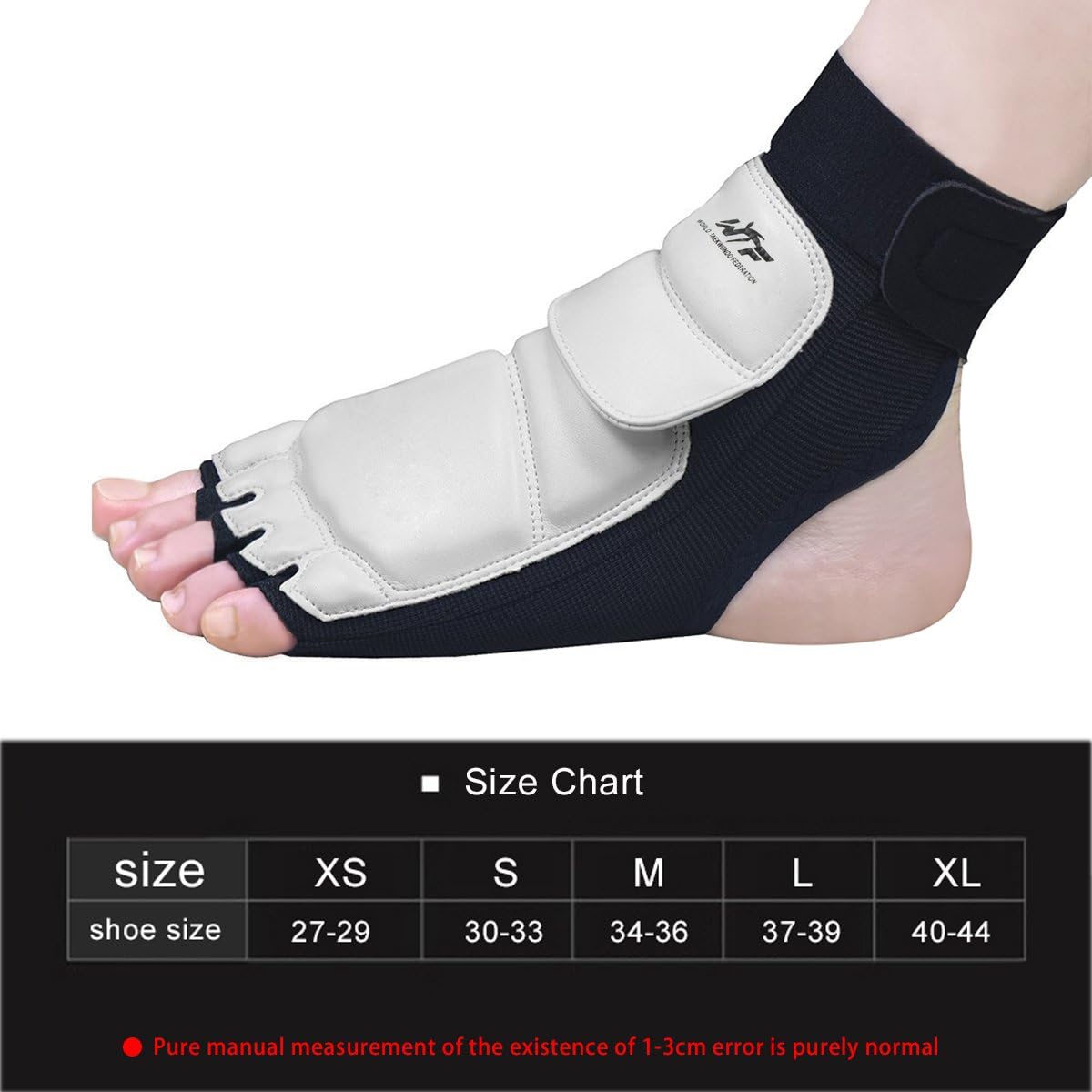 Taekwondo Foot Protector Gear Martial Arts Fight Boxing Punch Bag Sparring: Clothing