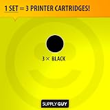 Supply Guy 3x Black PGI-580 XXL Ink Cartridges for Canon Printers view 3