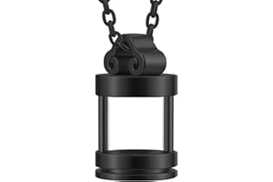 Cremation Cylinder Necklace for Ashes for Ashes Stainless Steel Urn Locket Pendant Memorial Jewelry