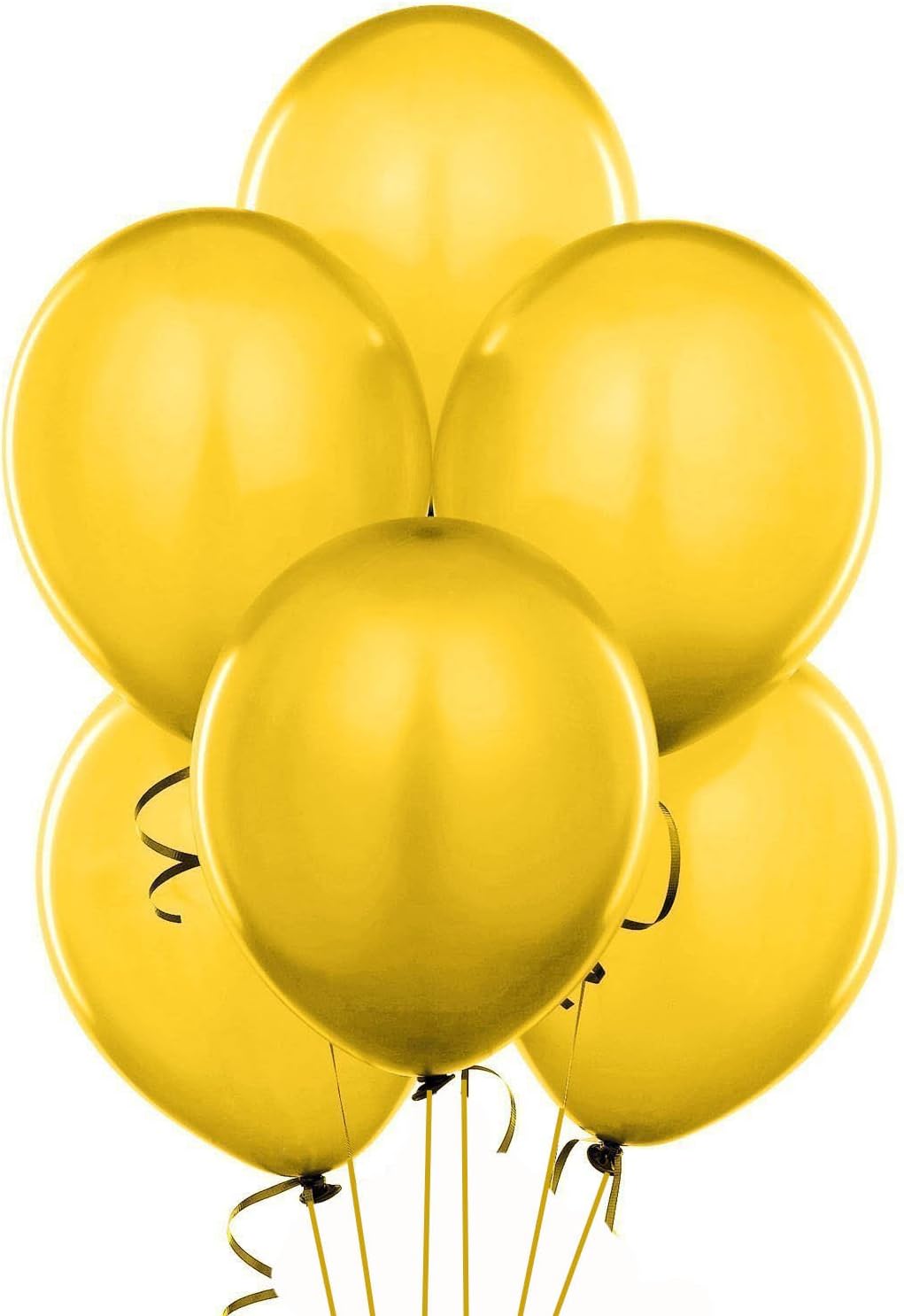 Balloons 17 Inch PARTY-TEX Pearl Gold Latex Pkg/72