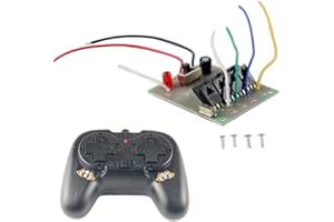 Delinx 4 8 Channels 2.4GHz Long Range RC Transmitter and Receiver Remote Control Motor Controller kit for DIY Kids Toys Projects (4 Channels)