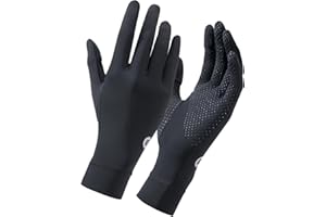 ROCKBROS UV Protection Gloves - Soft Thin Women's Sunscreen Anti-Skid Ice Silk With Removable Fingertips for Cycling Driving 