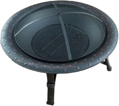 Amazon Com Wood Fire Pit Ring Portable Grate Bowl Burning Round Camp Antique Screen Ebook By Oistria Garden Outdoor