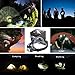 Waterproof LED Headlamp, Zoomable 3 Modes bright LED Headlights with Rechargeable Batteries Car Charger Wall Charger USB Cable for Camping Biking Hunting Fishing Outdoor Sports