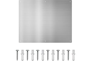 IKTCH 24 x 30 Inch Stainless Steel Backsplash, Stove Backsplash Protector for Wall, Range Hood Wall Shield, Pre Drilled Holes for Easy Installation