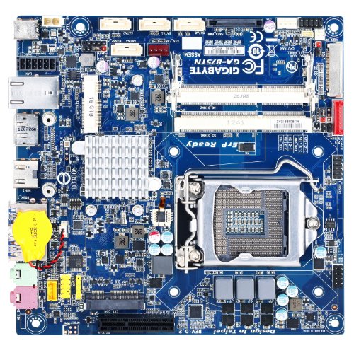 Gigabyte LGA 1155 Intel B75 HDMI SATA 6Gb/s USB 3.0 Thin Mini-ITX Intel Motherboard GA-B75TN