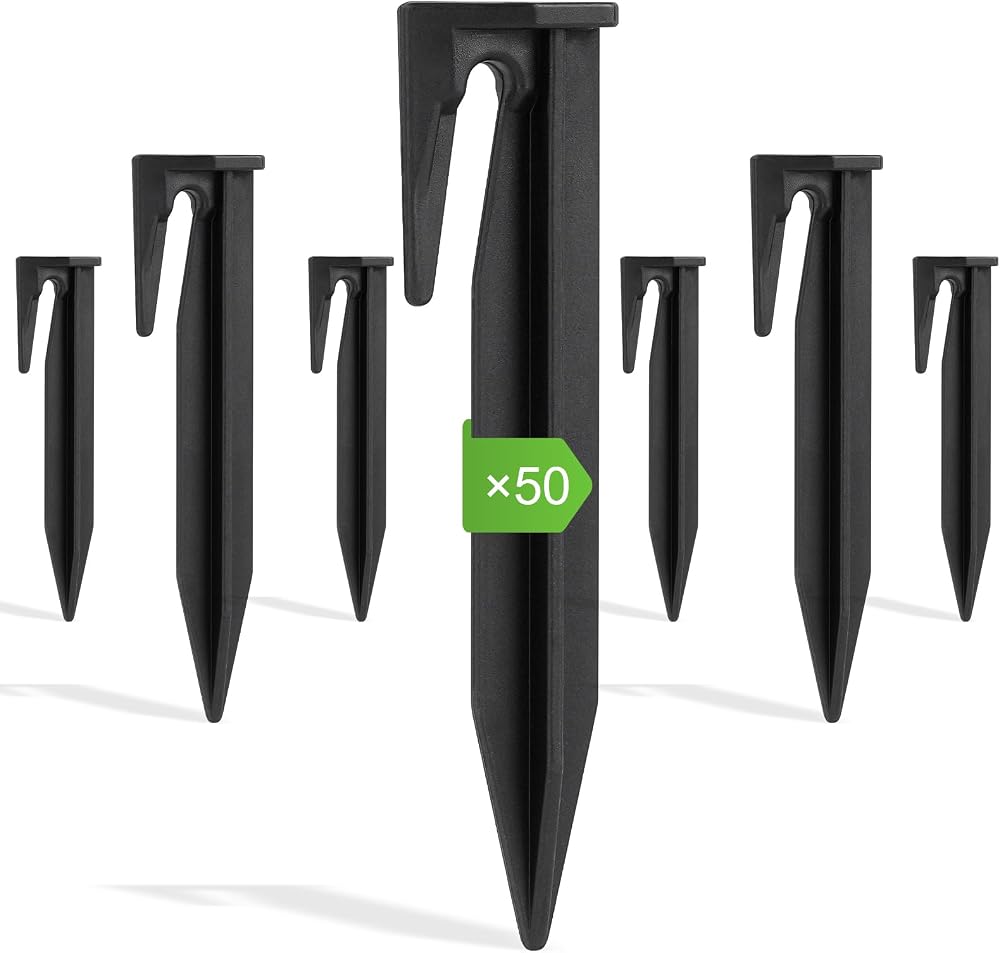OFFCUP Ground Spikes for Robotic Lawnmower 100pcs Universal Anchors