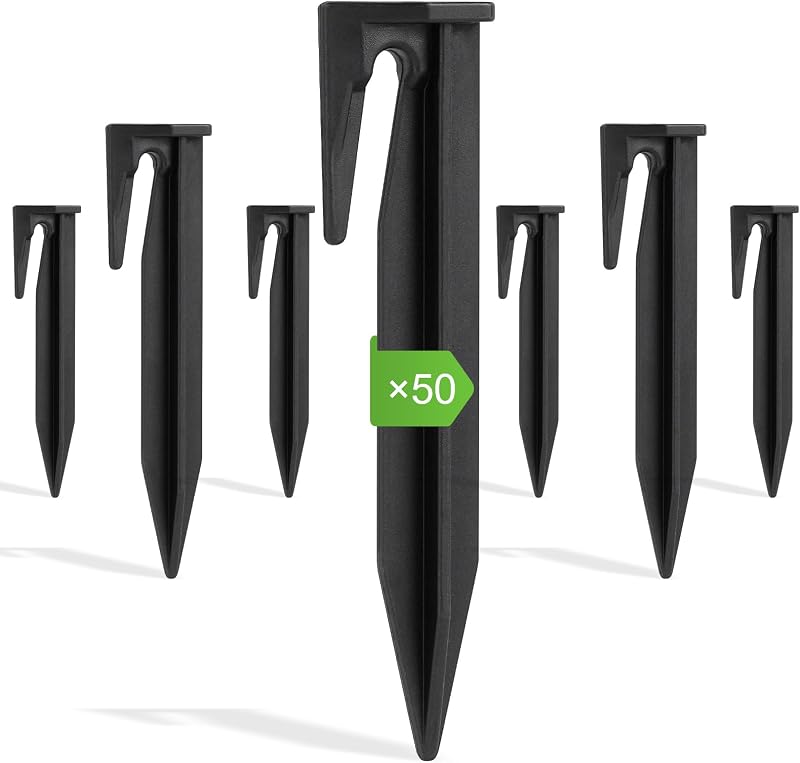 OFFCUP Ground Spikes for Robotic Lawnmower 100pcs Universal Anchors