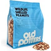 Old Potters Wildlife Shelled Peanuts, 10 lbs | For Birds, Squirrels, and Wildlife. USA Grown Non-GMO, Small Farm, Raw Shelled Peanuts
