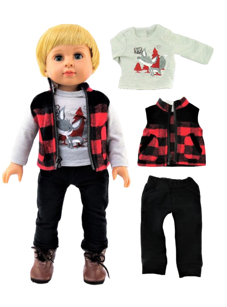 outdoorsy boy doll