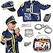 Tigerdoe Police Costume for Kids - Policeman Costume with Durable Case - Police Officer Costume Kids