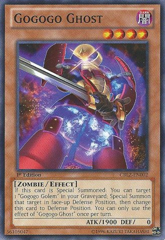 Yu-Gi-Oh! - Gogogo Ghost (CBLZ-EN002) - Cosmo Blazer - Unlimited Edition - Common