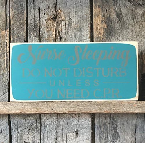 Amazon De Zum Basteln Fur Krankenschwestern Do Not Disturb Unless You Need Holz Design