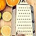 maison maison Cheese Grater - 6 Sided Stainless Steel, Best for Cheeses, Parmesan & Vegetables, Rubber Handle & Non-Slip Base