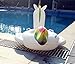 ilishop Unicorn Inflatable Raft for Kids White