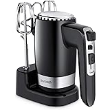 SHARDOR Hand Mixer Powerful 300W Ultra Power Handhold Mixer Electric Hand Mixers with Turbo Heavy Duty Motor