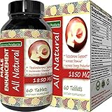 Natural Breast Enhancer Breast Enlargement Pills To Increase Size And Shape – With Ginseng + L Arginine + Maca Root + Tongkat Ali – Improve Shape Without Putting On Weight By California Products