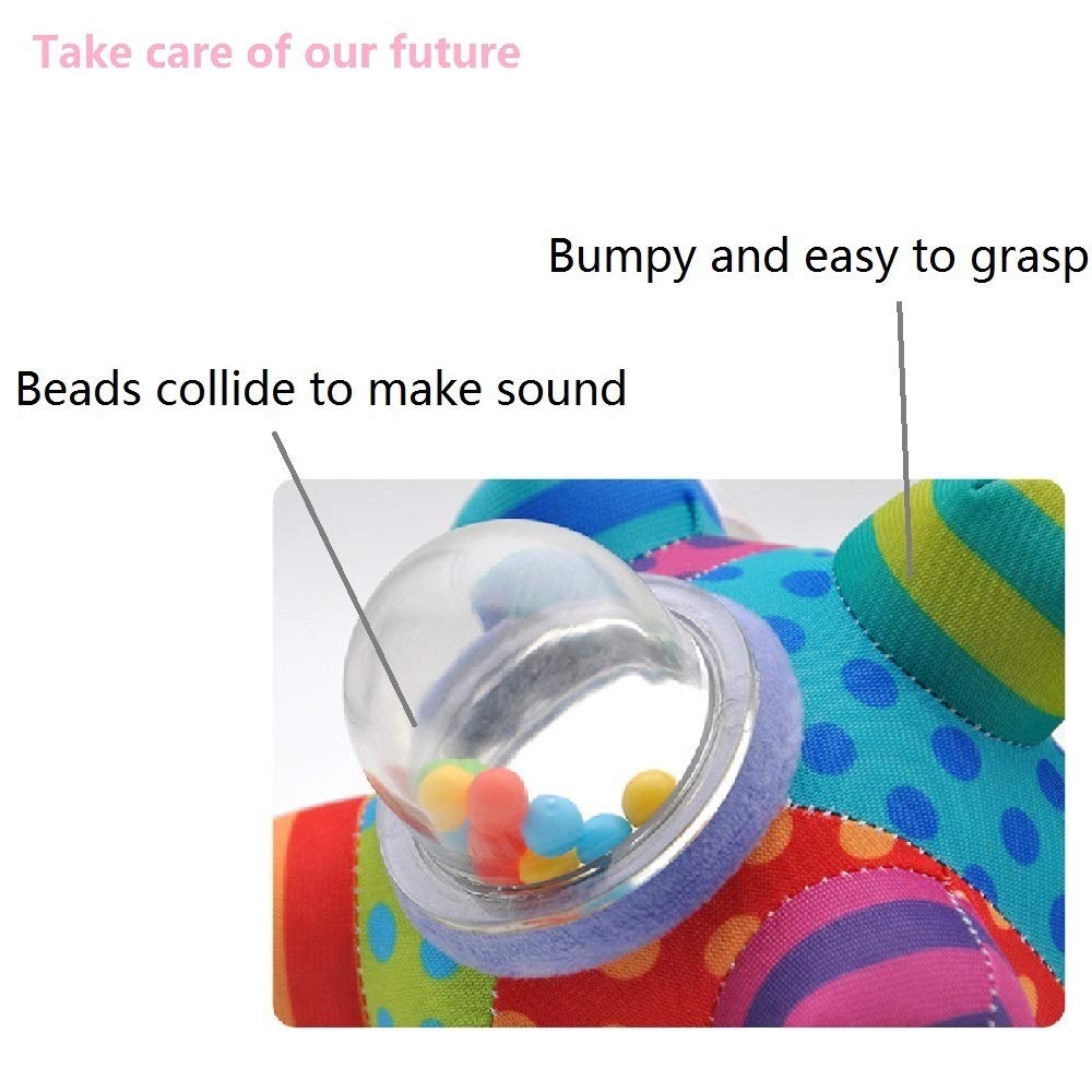 Developmental Bumpy Ball Toy, Newborn Baby Infant Toys 0-3 Months, Help Develop Motor Skills and Brain Nerves, Sensory Baby Toys 3-6 4 5 6 7 8 9 10 11 12 Months 6.7