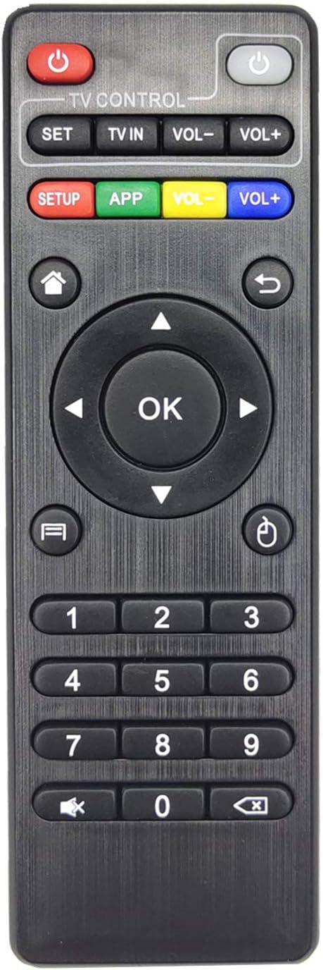 Original Replacement Remote Control - Android TV Box Controller for MXQ,MXQ Pro,M8,M8C,M8N,M9C,M10,T95M,T95N T95X mx9 H96 H96 pro+ x96mini v88 (A)