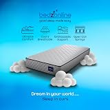 Hybrid Mattress 4ft6 Double 190 x 135 x 20 cm Medium Firm UK Made view 4