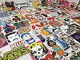 Lucky's Graffiti Shop - 100 piece pack of random vinyl waterproof and UV resistant stickers