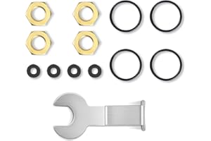 GUTA TPMS Service Pack - Nut Mounting Wrench, Anti-Thief Nuts, Waterproof Rubber Rings, Anti-Leak Rubber Rings