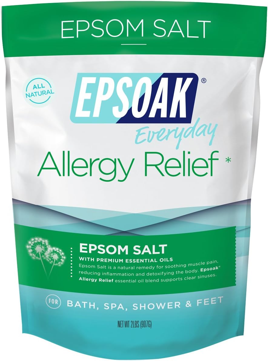 Epsoak Everyday Epsom Salt - 2 lbs. Allergy Relief Bath Salts