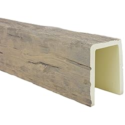 Ekena Millwork 7 1/2"W x 9 1/2"H x 96"L 3-Sided