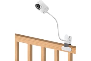 SZAOYU Baby Monitor Mount Compatible with Vtech VM901 & VM919HD and Other Baby Monitor Camera with1/4 Threaded,15.7 inches Flexible Clip Clamp Mount Long Gooseneck Arm,Holder