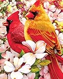 Springbok Springtime Cardinals Jigsaw Puzzle, 500-Piece