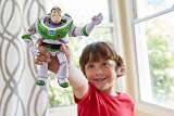 Mattel Disney Pixar Toy Story 4 Buzz Lightyear Movie Scale Posable Figure Ages view 2