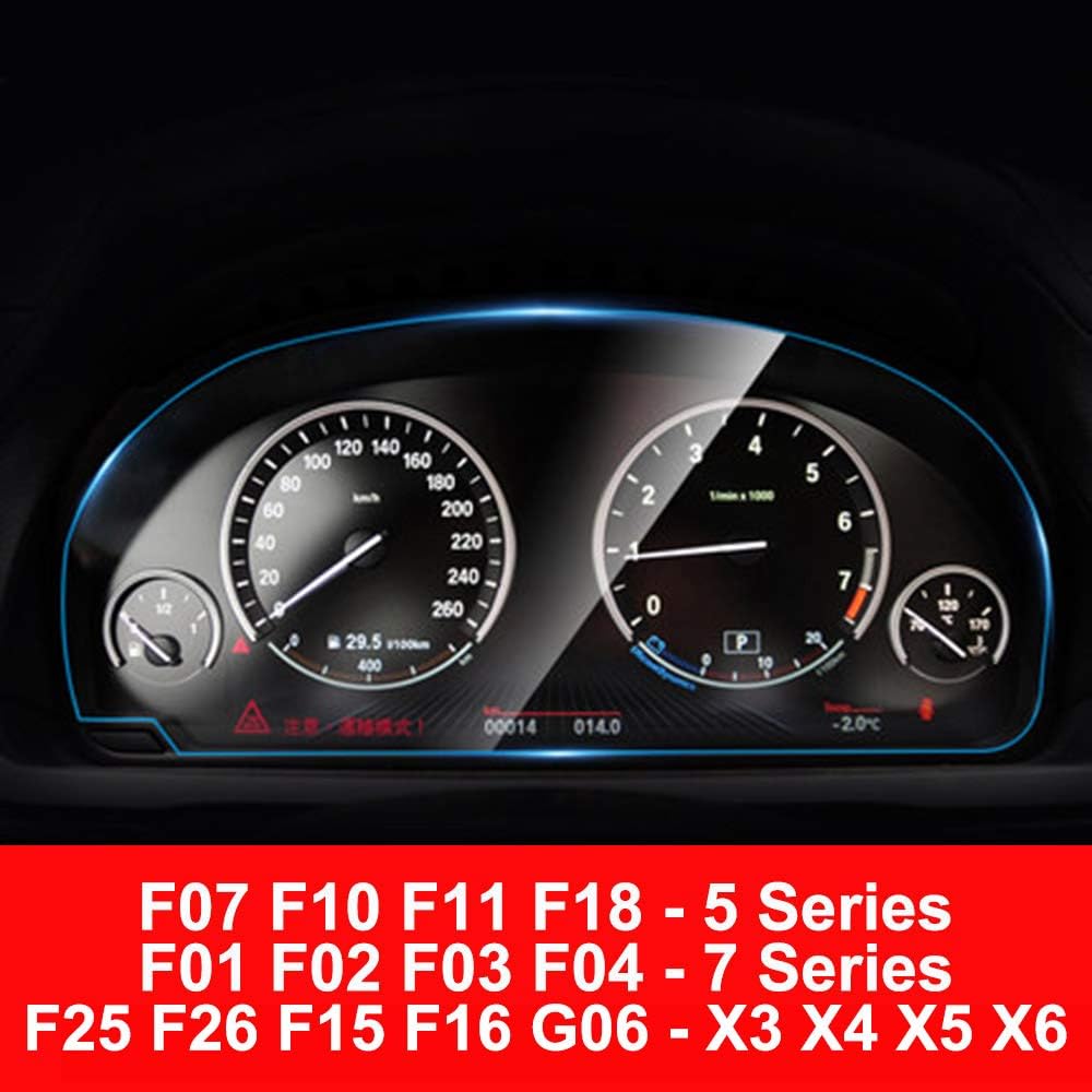 HCDSWSN Car Instrument Panel Screen Protector,for BMW E70 E71 F10 F01 G11 G12 G05 G06 G07 G20 G21 F11 F18 F15 F16 X5 X6 X7 3 5 7 Series