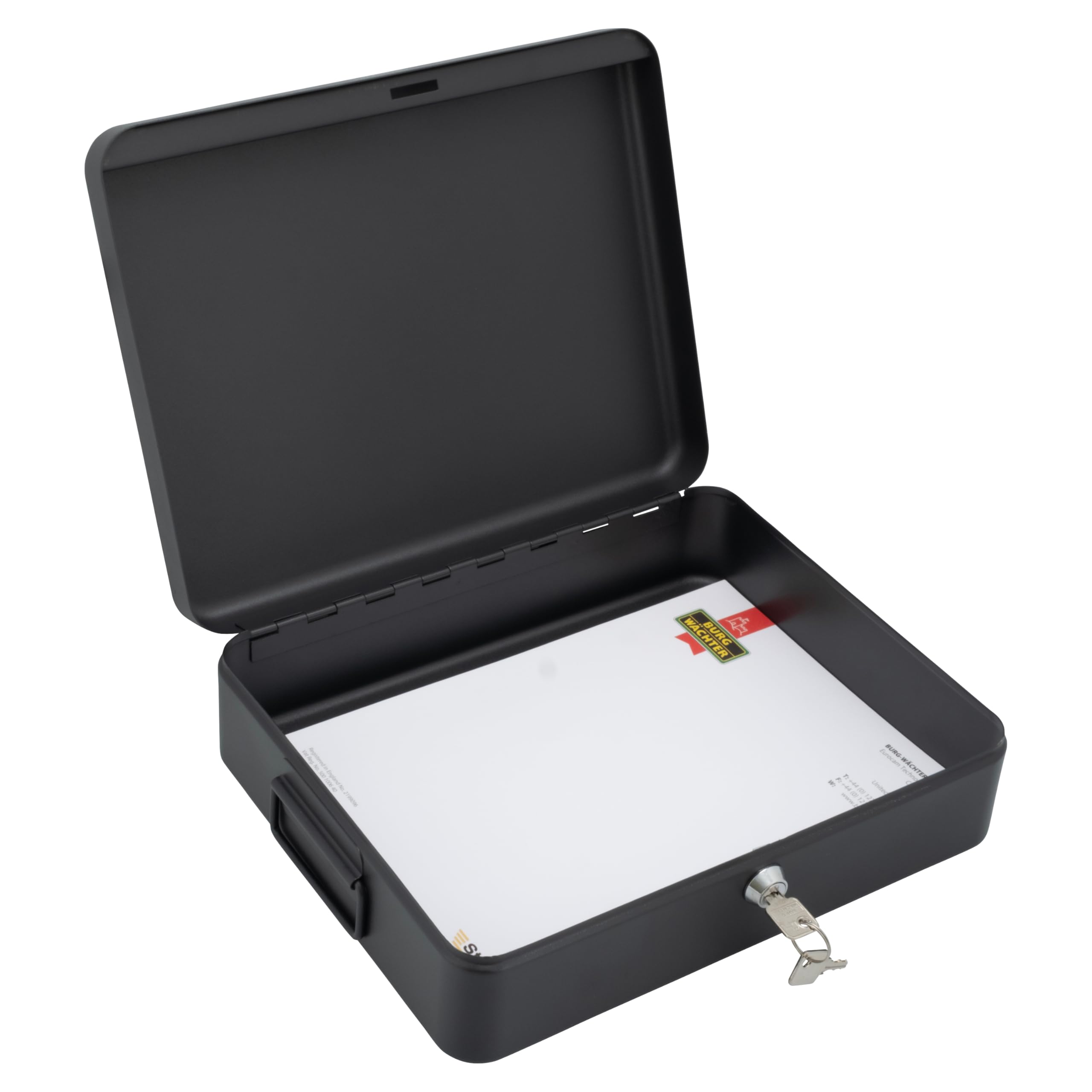 Sterling DB01 Deed Boxes, Black, 12"