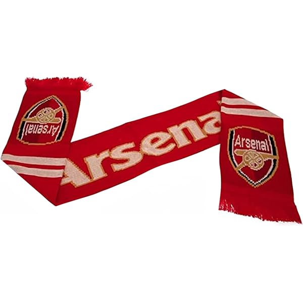 Écharpe De Bar Rétro Arsenal FC – Bufanda Officieuse – Supporters Vintage