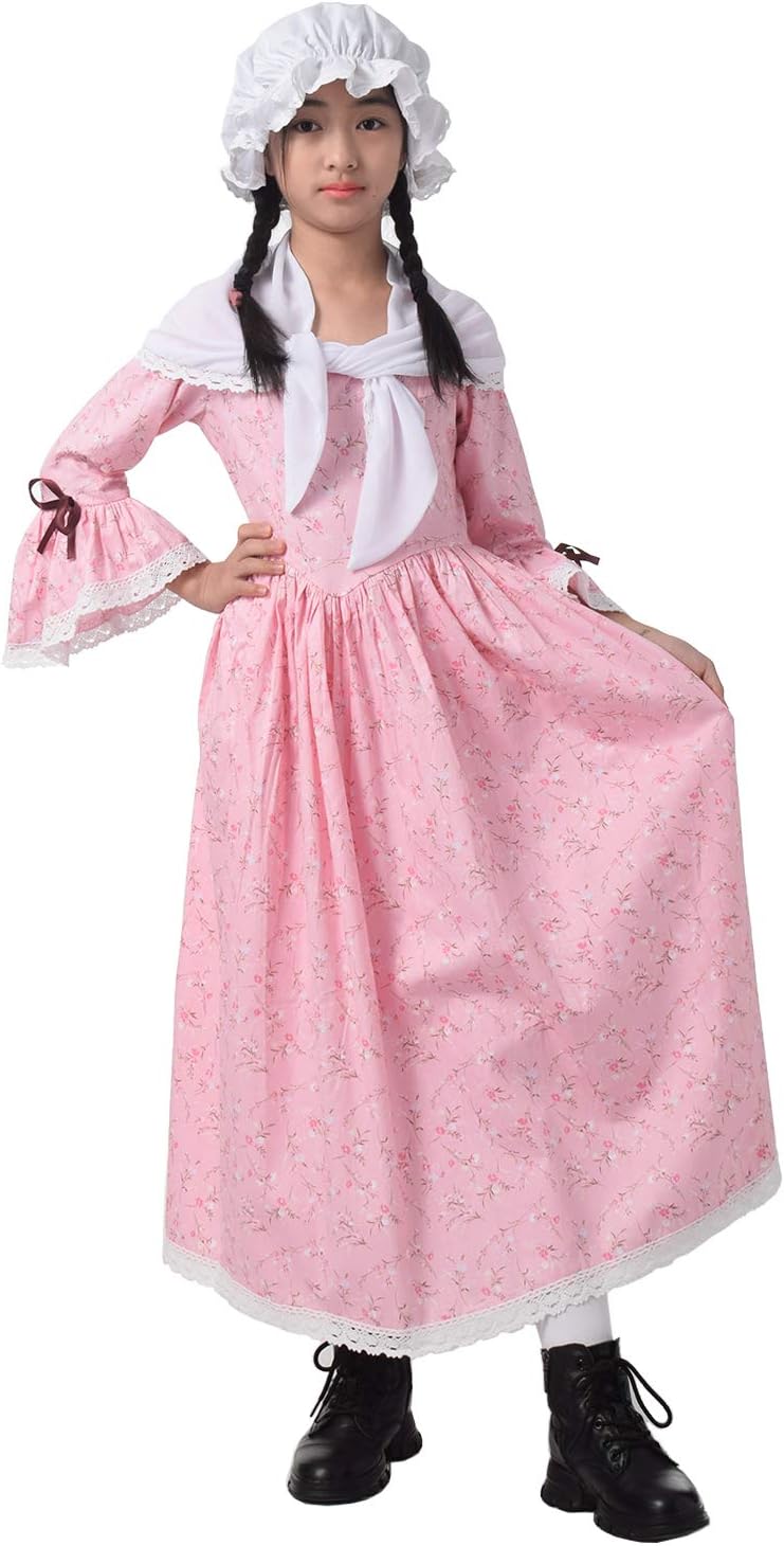 GRACEART Victorian Maid Fancy Dress School Girl Childrens Costume